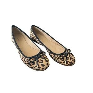 Style & Co. Animal Print Flats with Black Trim